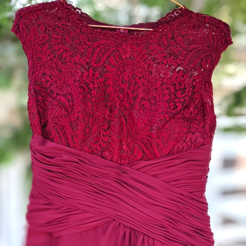 JJ's House Dark Red Bridesmaid Dress